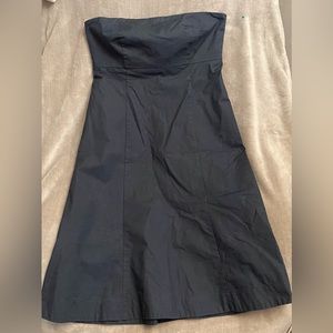 Gap Black Strapless Dress
